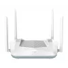 D-Link EAGLE PRO AI AX3200 Smart Router, Wi-Fi 6 (802.11ax), dual band (2,4 GHz / 5 GHz), Ethernet LAN, bianco, router desktop/da parete