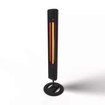 Riscaldamento da esterno Mill OH2000ULGPFLOOR 2000 W, nero, IP65