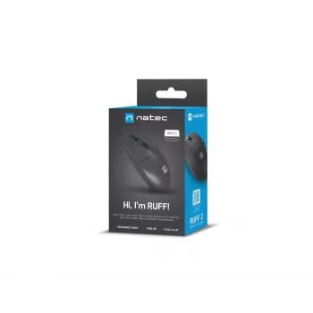 Mouse USB NATEC Natec Ruff 2 1000dpi ottico nero