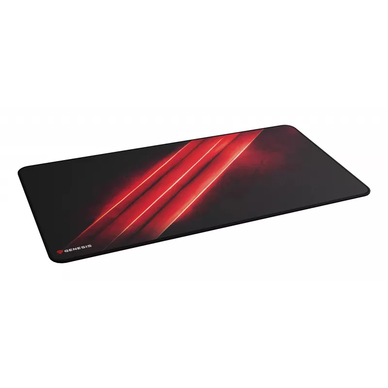 Tappetino gaming GENESIS Carbon 500 Maxi Flash G2 nero, rosso