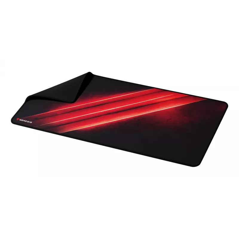 Tappetino gaming GENESIS Carbon 500 Maxi Flash G2 nero, rosso