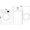 Indesit MTWSE 61294 WK EE Lavatrice a carica frontale 6 kg 1151 giri/min bianco