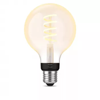 Lampadina smart Philips G93 Globe E27 — LED 7 W, Bluetooth e Zigbee, 95×150 mm