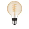 Lampadina smart Philips G93 Globe E27 — LED 7 W, Bluetooth e Zigbee, 95×150 mm