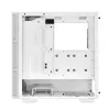 DeepCool CH560 Digital WH case PC Mid-Tower, E-ATX/ATX, vetro temperato, 3 ventole ARGB da 140 mm, display di stato digitale, USB-C, bianco