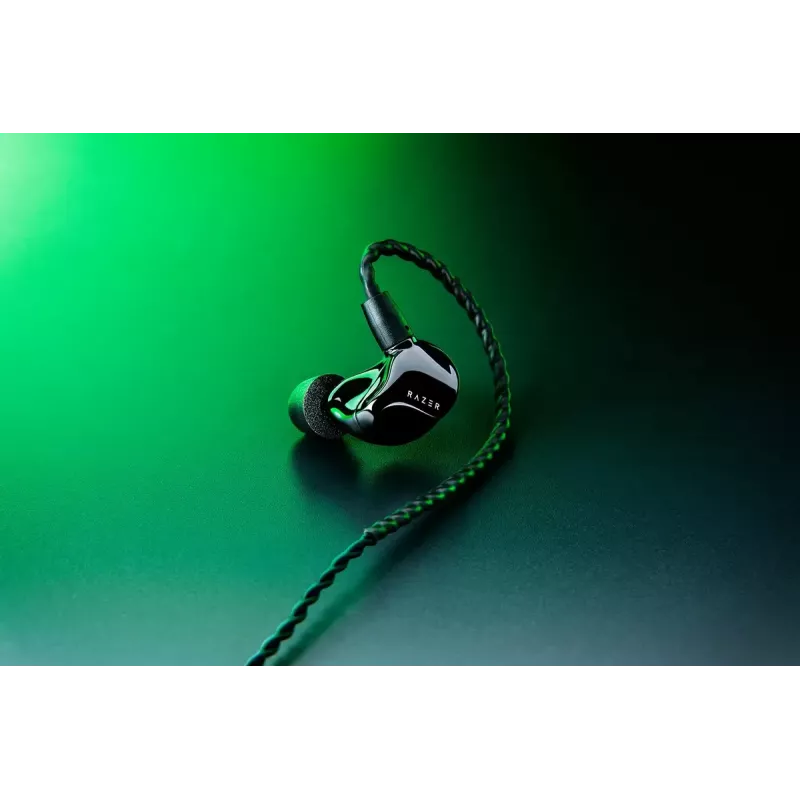 Cuffie in-ear cablate Razer Moray, nere