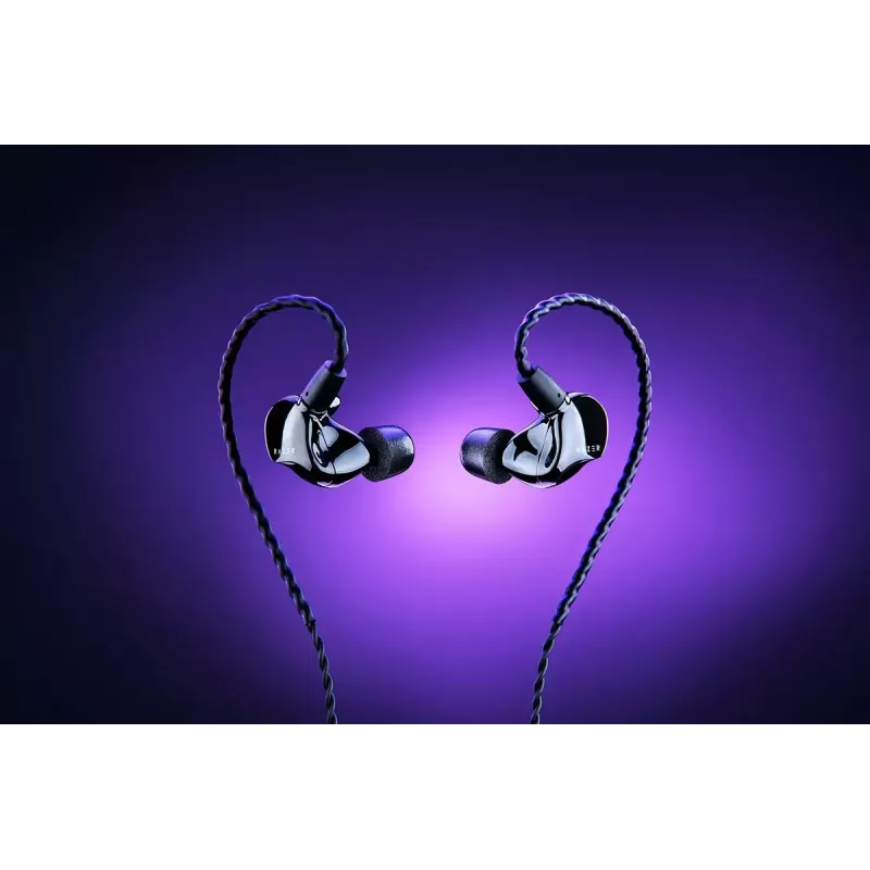 Cuffie in-ear cablate Razer Moray, nere