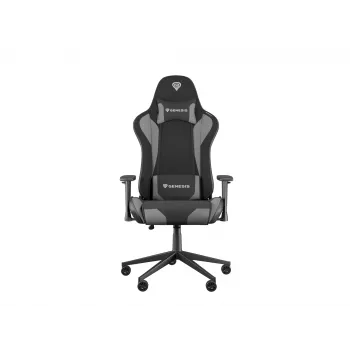 Sedia gaming per PC GENESIS NITRO 440 G2 seduta imbottita nero grigio max. 120 kg