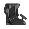 Sedia gaming per PC GENESIS NITRO 440 G2 seduta imbottita nero grigio max. 120 kg