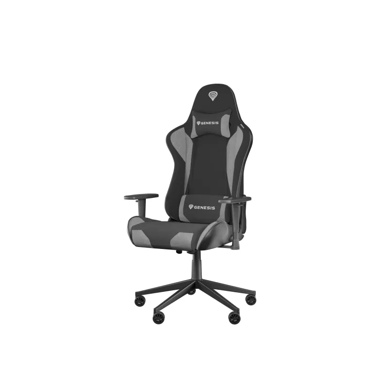 Sedia gaming per PC GENESIS NITRO 440 G2 seduta imbottita nero grigio max. 120 kg
