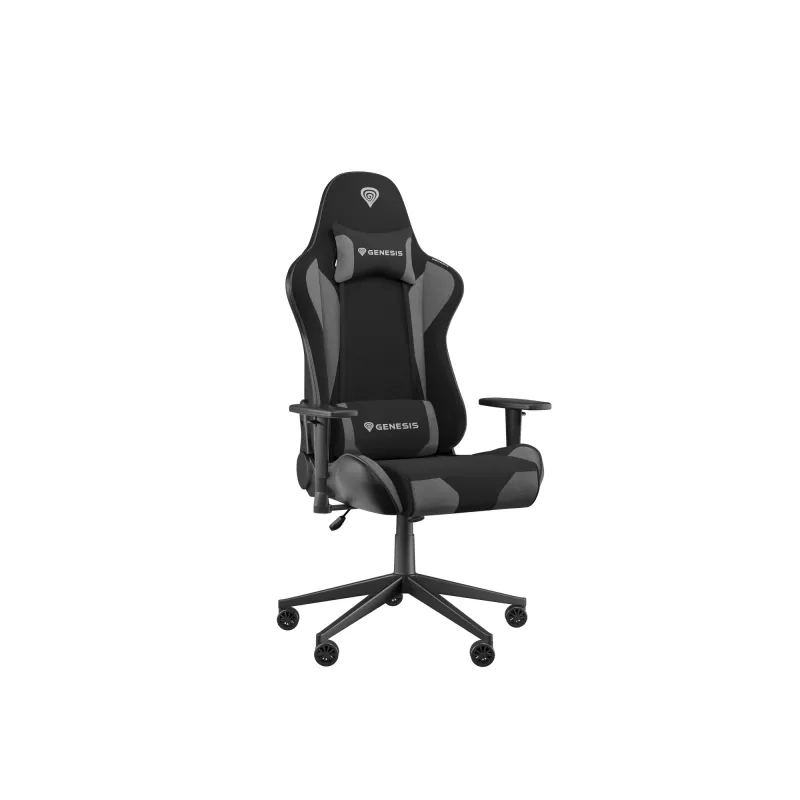 Sedia gaming per PC GENESIS NITRO 440 G2 seduta imbottita nero grigio max. 120 kg