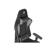 Sedia gaming per PC GENESIS NITRO 440 G2 seduta imbottita nero grigio max. 120 kg