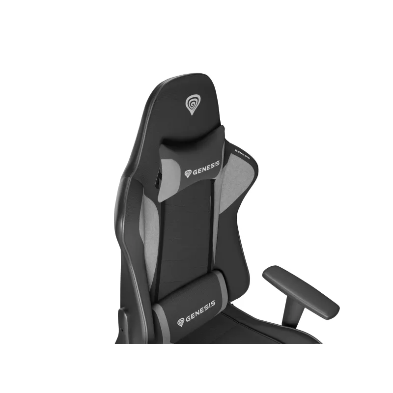 Sedia gaming per PC GENESIS NITRO 440 G2 seduta imbottita nero grigio max. 120 kg
