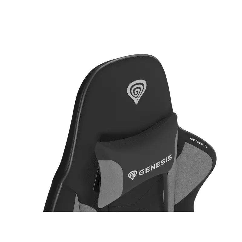 Sedia gaming per PC GENESIS NITRO 440 G2 seduta imbottita nero grigio max. 120 kg