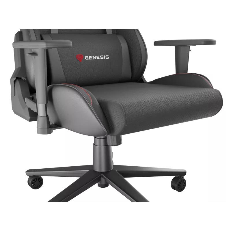 Sedia gaming GENESIS Nitro 550 G2 Universal seduta imbottita nera