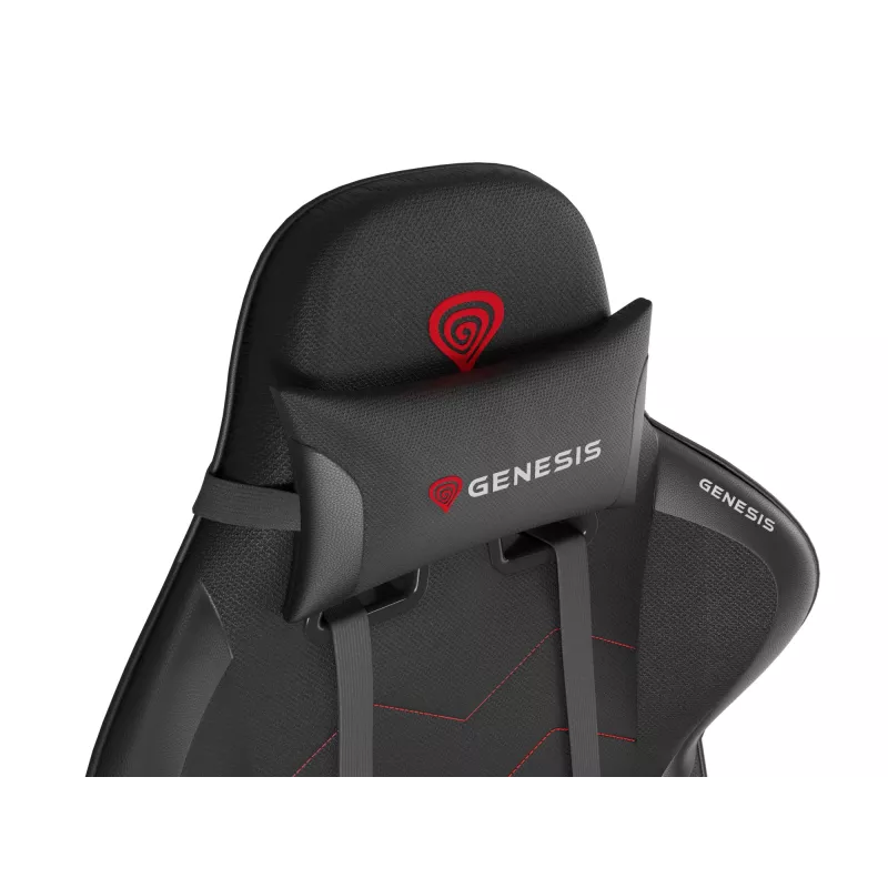Sedia gaming GENESIS Nitro 550 G2 Universal seduta imbottita nera