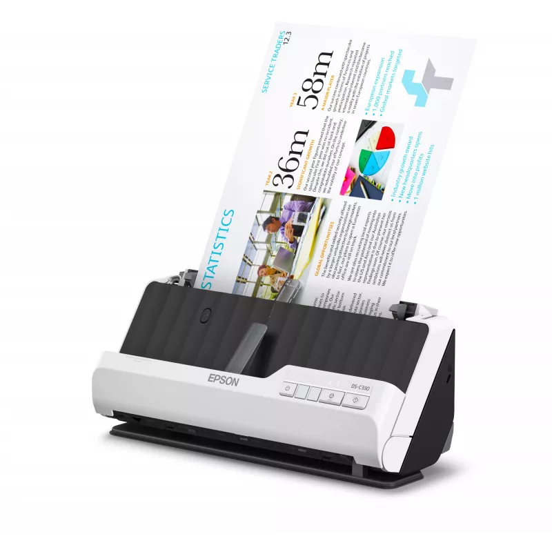 Epson DS-C330 scanner ADF + alimentatore 600 x 600 DPI A4 nero, bianco