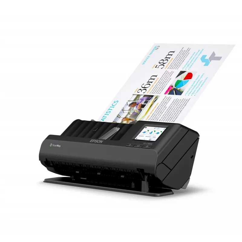 Epson ES-C380W scanner ADF + alimentatore 600 x 600 DPI A4 nero