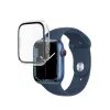 FIXED pellicola protettiva per Apple Watch 45mm Series 8 – policarbonato trasparente copertura a schermo intero