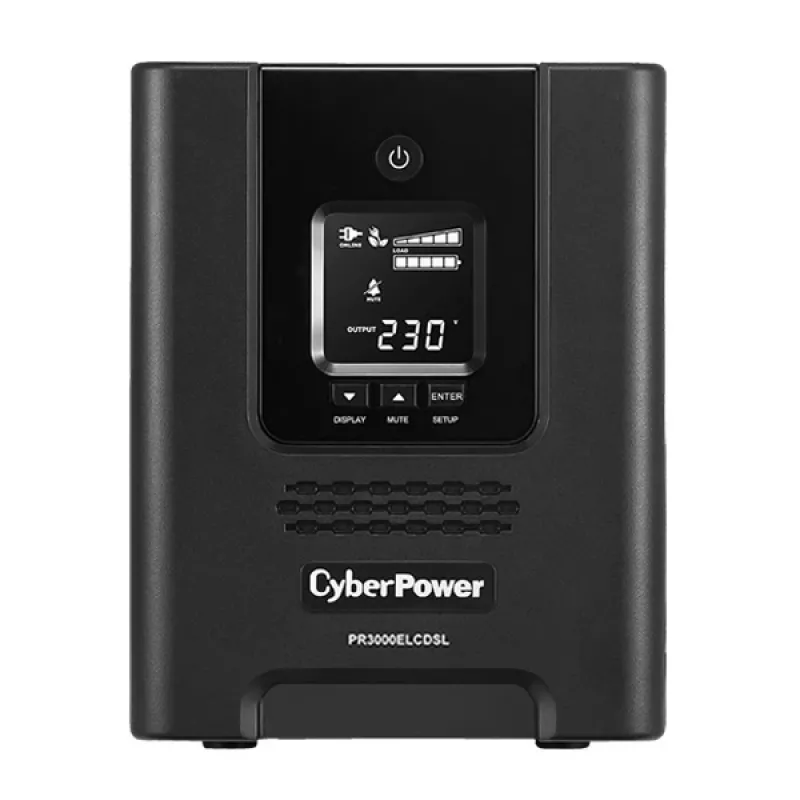 CyberPower PR3000ELCDSL UPS gruppo di continuità line-interactive 3 kVA 2700 W 9 prese AC