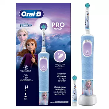 Spazzolino rotante per bambini Oral-B Pro Kids azzurro