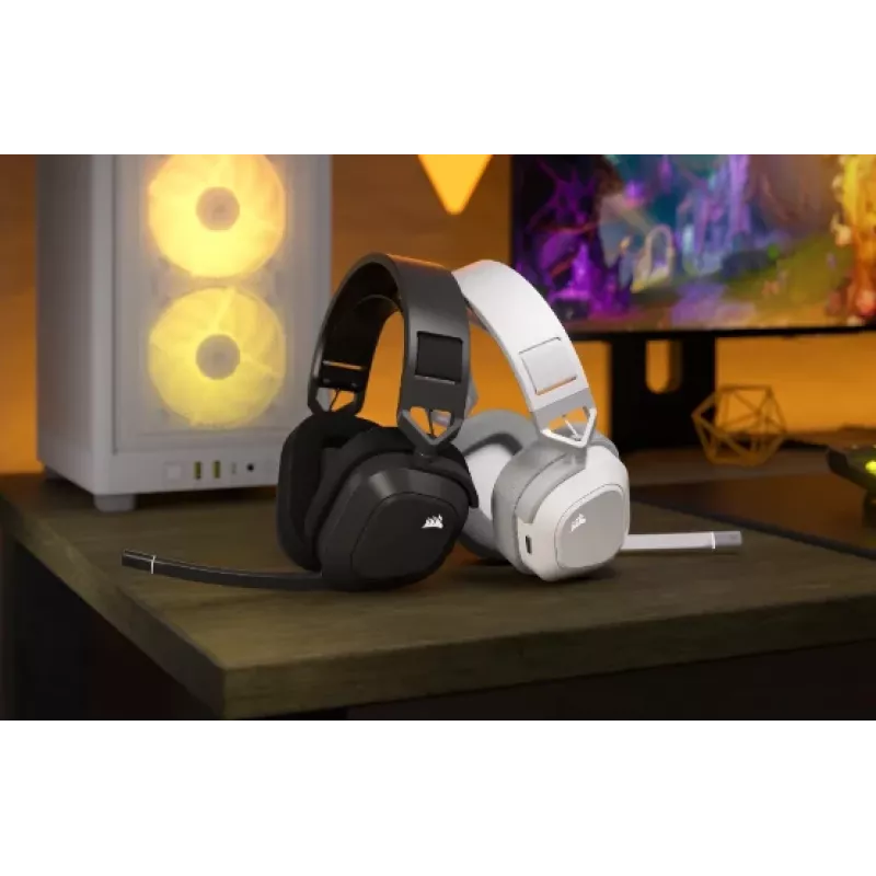 Cuffie gaming CORSAIR HS80 Max - wireless - Steel Gray