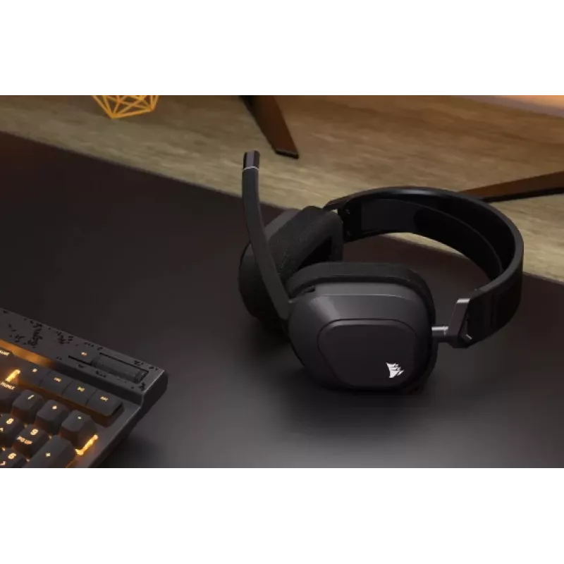 Cuffie gaming CORSAIR HS80 Max - wireless - Steel Gray