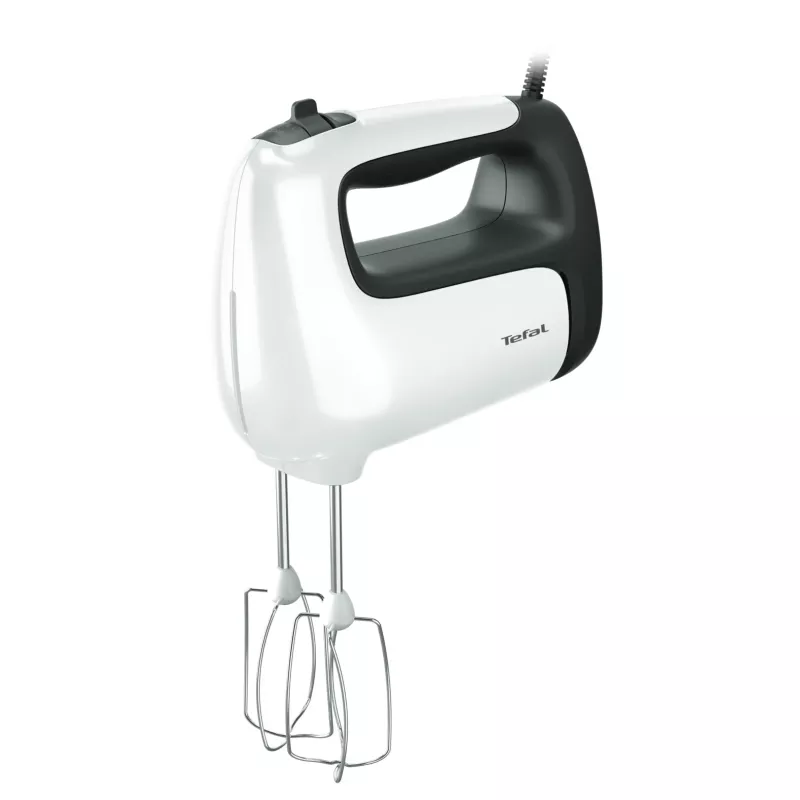 Frullatore a mano Tefal Prep'Mix HT4621 — 500 W, 5 velocità, fruste in metallo, bianco