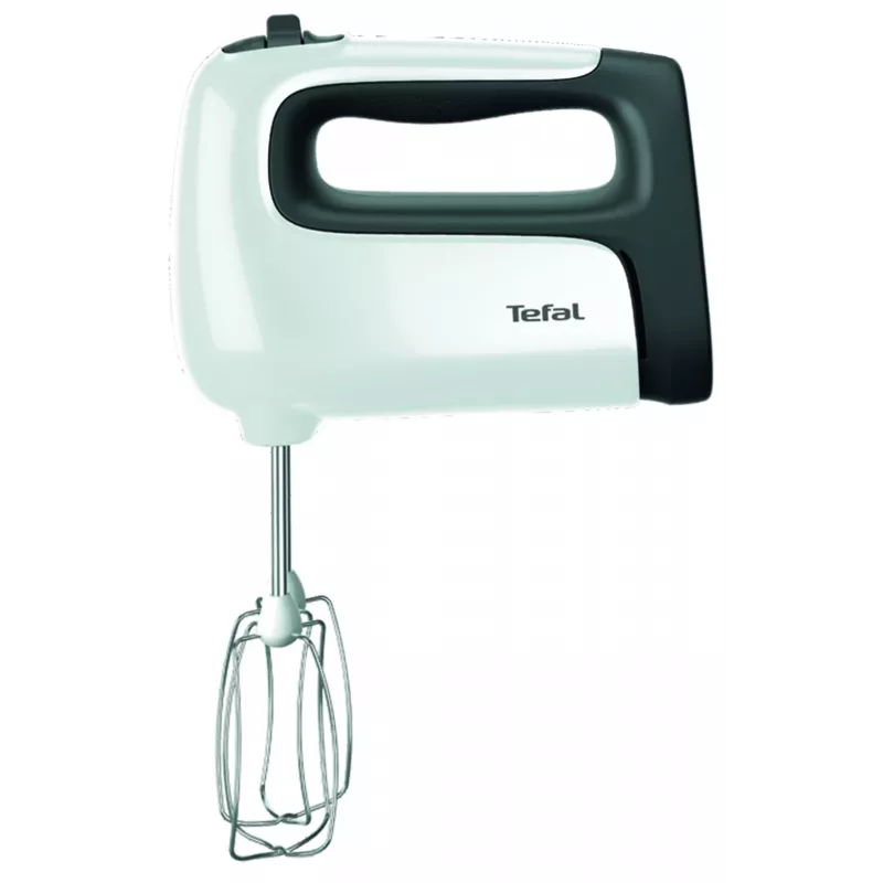 Frullatore a mano Tefal Prep'Mix HT4621 — 500 W, 5 velocità, fruste in metallo, bianco