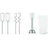 Frullatore a mano Tefal Prep'Mix HT4621 — 500 W, 5 velocità, fruste in metallo, bianco