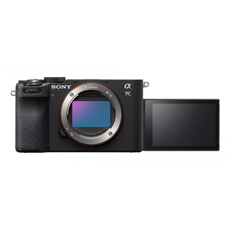 Sony Alpha 7C II ILCE7CM2B fotocamera full-frame compatta (solo corpo), 33 MP CMOS, display TFT da 3 pollici (7,62 cm), nero