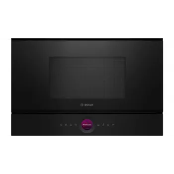 Microonde da incasso solo Bosch Serie 8 BFL7221B1 — 900 W, 21 L, controllo touch, nero