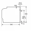Forno da incasso Bosch HBG7721W1S, elettrico, pirolisi