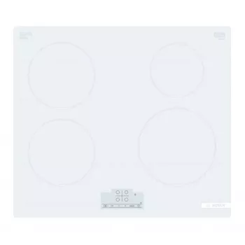 Bosch Serie 4 PIV83KHC1E bianco da incasso 59,2 cm piano cottura a induzione a zone 4 zona/e