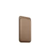 Apple FineWoven Wallet compatibile MagSafe tortora