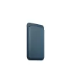 Apple FineWoven Wallet compatibile MagSafe blu Pacifico