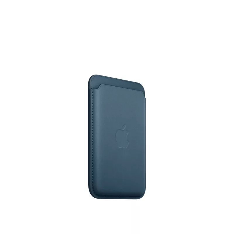 Apple FineWoven Wallet compatibile MagSafe blu Pacifico