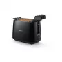 Philips Daily Collection HD2583/90 tostapane, 2 fessure, 8 livelli, 600 W, nero
