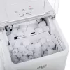 Macchina per cubetti di ghiaccio Adler AD 8086 potenza 100 W argento