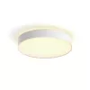 Philips Hue White Ambience Enrave plafoniera grande, plafoniera smart, Bluetooth, bianco, LED, metallo, lampadine non sostituibili
