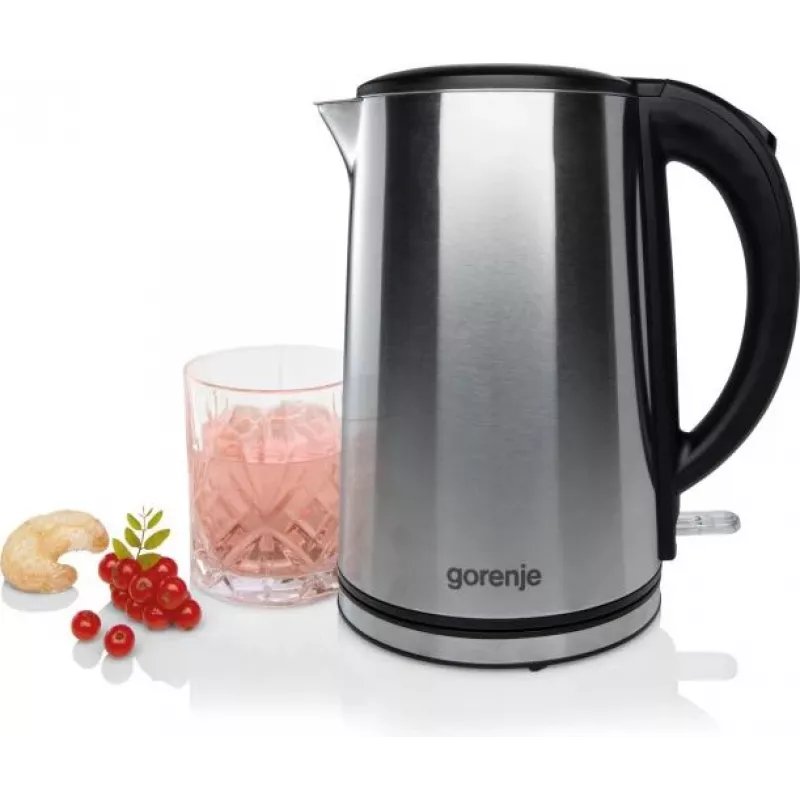 Gorenje K15DWS bollitore 1,5 l 2200 W nero, acciaio inox