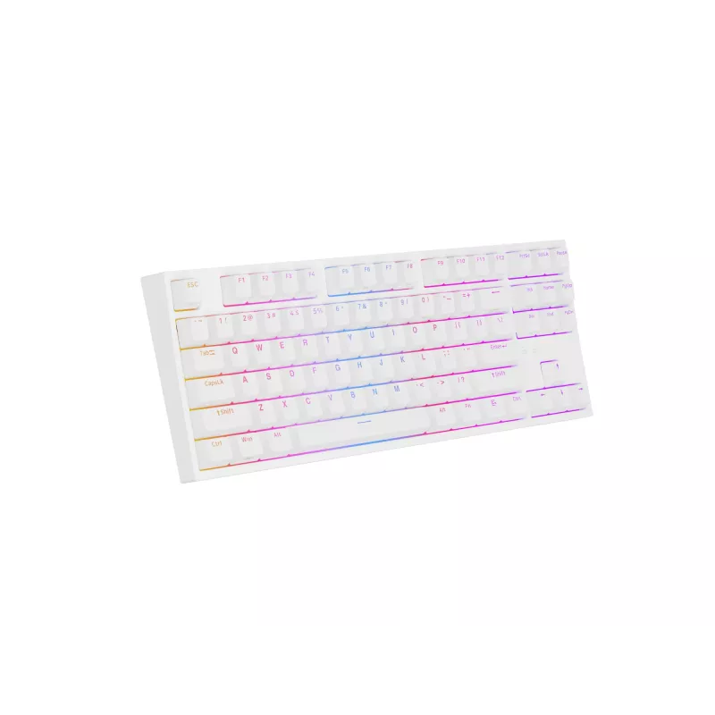 GENESIS Thor 404 TKL tastiera Gaming USB QWERTY US International bianco