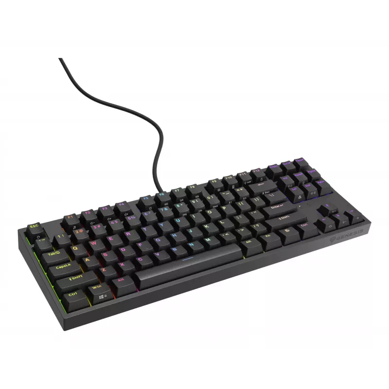 GENESIS Thor 404 TKL tastiera Gaming USB QWERTY US-inglese nero