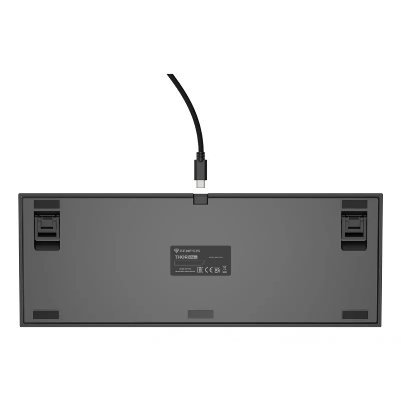 GENESIS Thor 404 TKL tastiera Gaming USB QWERTY US-inglese nero