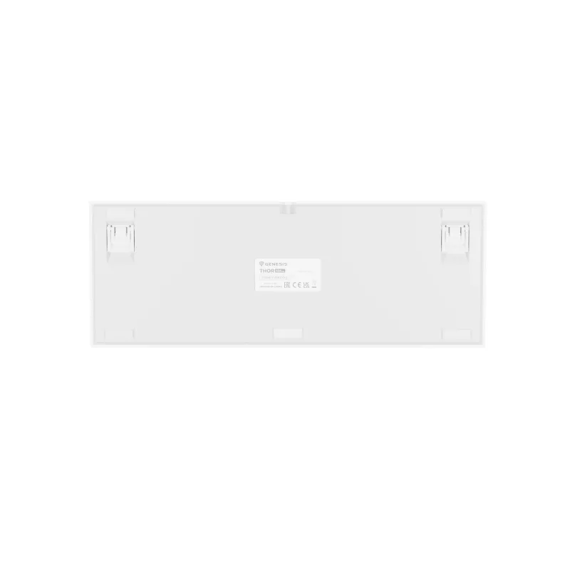 GENESIS Thor 404 TKL tastiera Gaming USB QWERTY US International bianco
