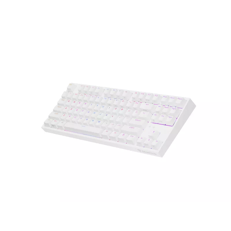 GENESIS Thor 404 TKL tastiera Gaming USB QWERTY US International bianco