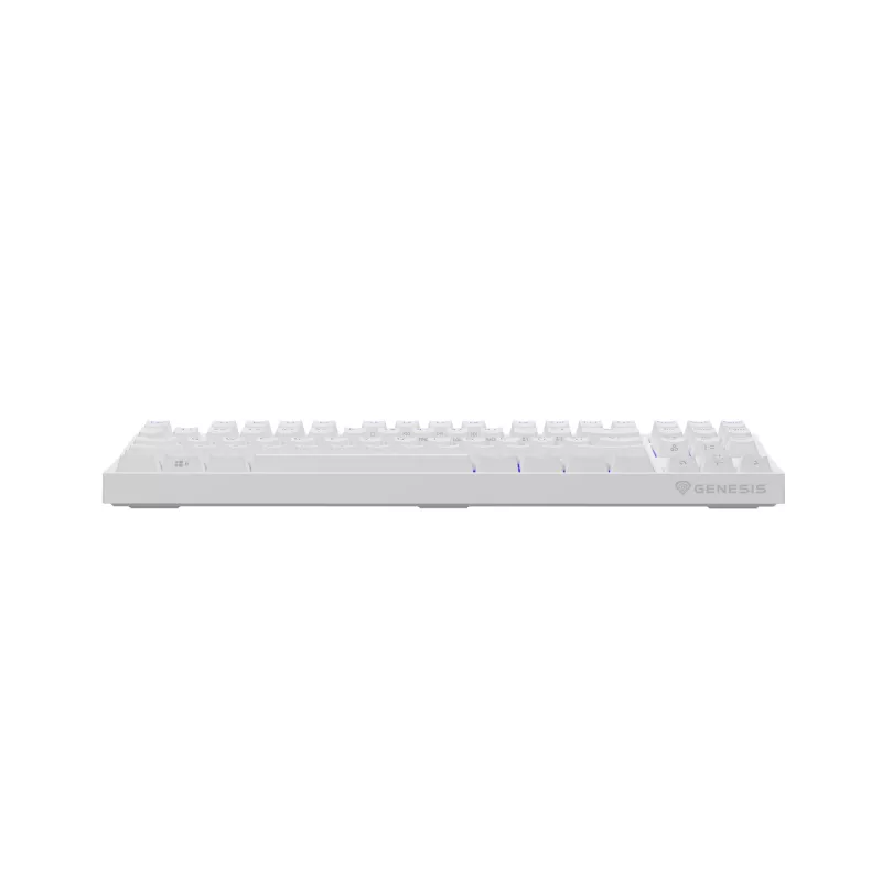 GENESIS Thor 404 TKL tastiera Gaming USB QWERTY US International bianco