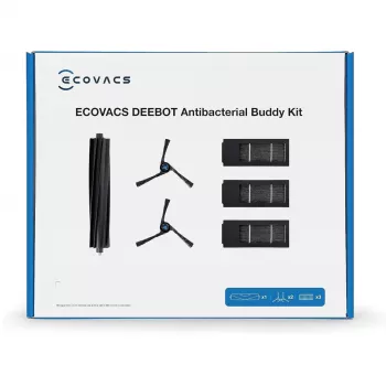 Kit accessori Ecovacs DKT060099 per robot aspirapolvere nero 6 pezzi