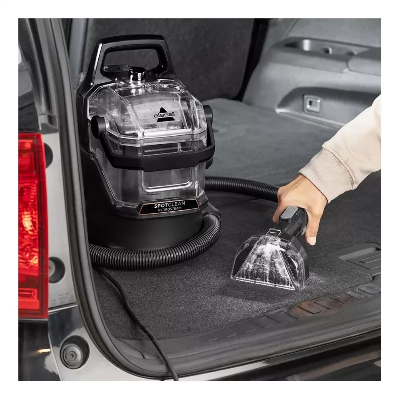 Bissell SpotClean Hydrosteam Pro pulitore a vapore a cilindro 1,9 L 1000 W nero, rame, trasparente