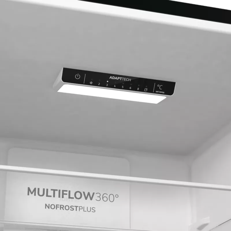 Gorenje NRK6202EBXL4 Frigo-congelatore combinato a libera installazione 331 L nero